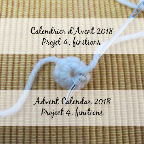 Advent Calendar 2018 – Flower 4, finishing