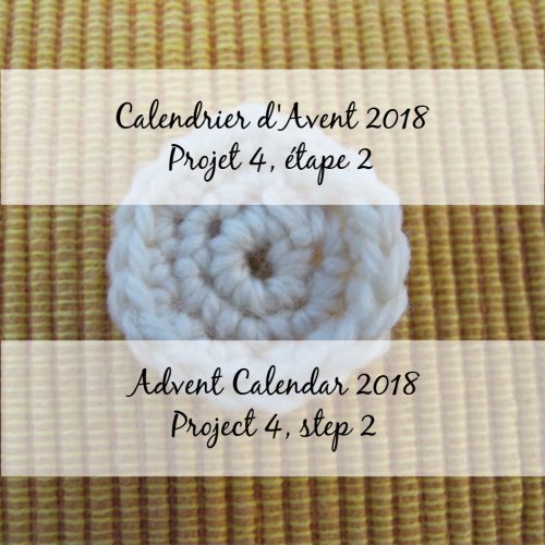 Advent Calendar 2018 – Flower 4, step 2